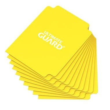 Kartentrenner Standardgröße gelb (10)