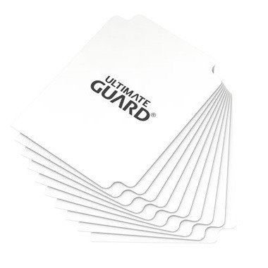 Kartentrenner Standardgröße weiß (10)