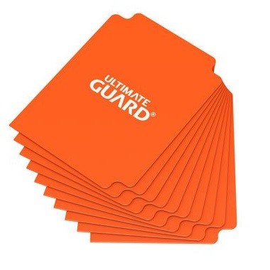 Kartentrenner Standardgröße orange (10)