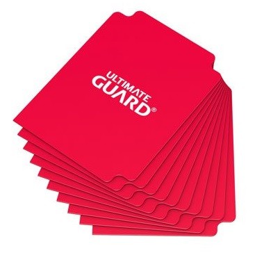 Kartentrenner Standardgröße rot (10)